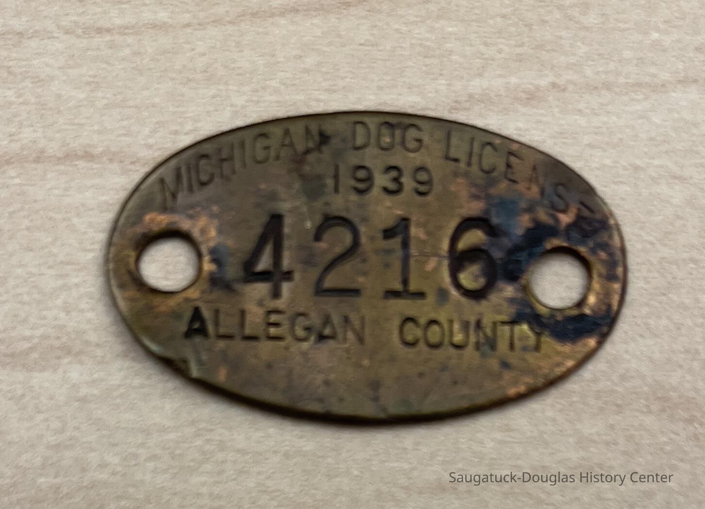 Dog License Tag 1939 picture number 1