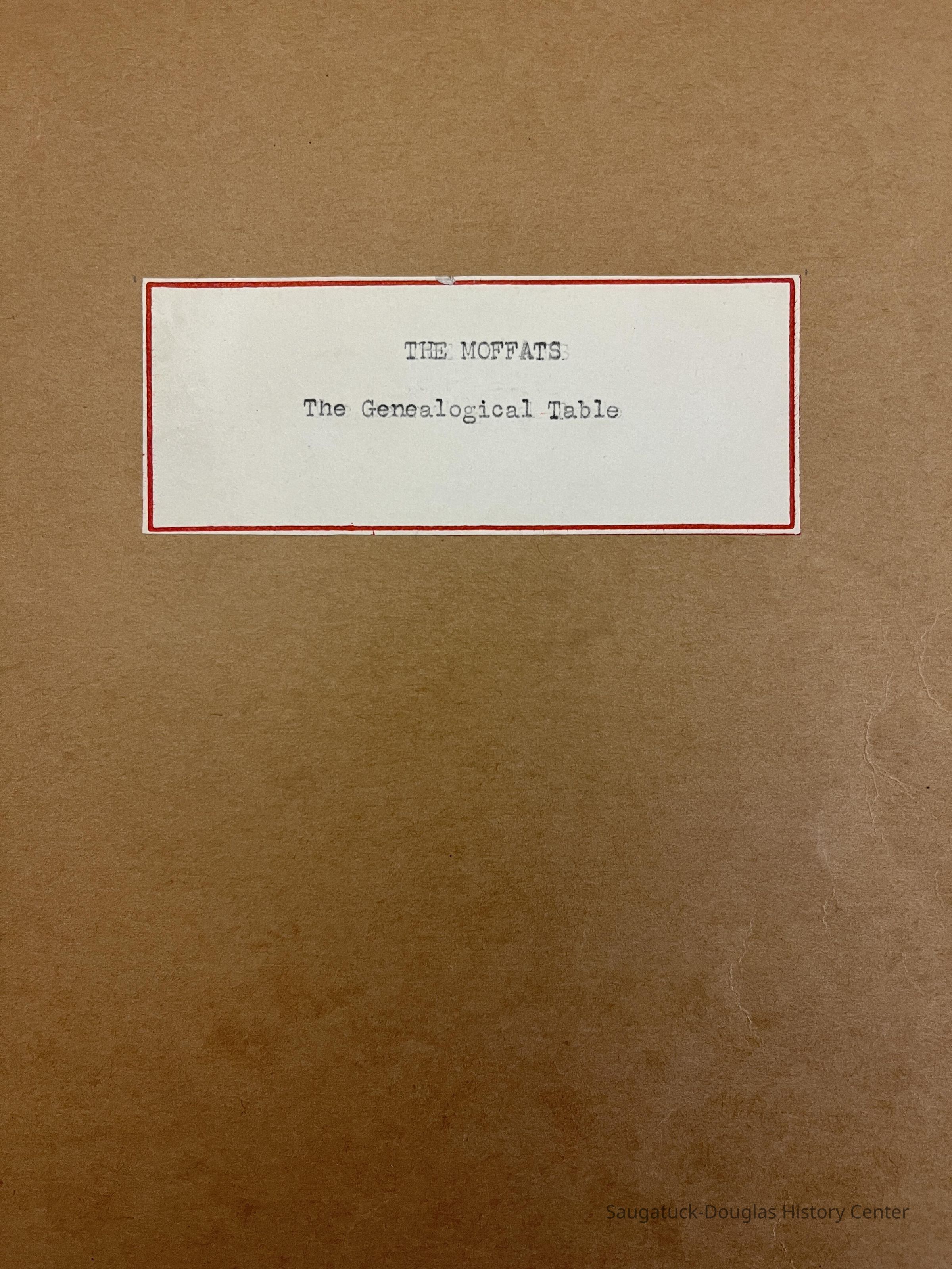 Moffat Family History picture number 1