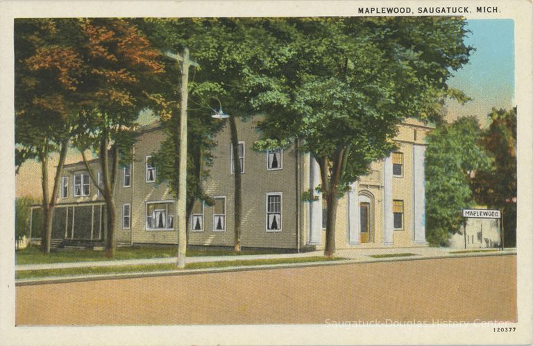          Maplewood, Saugatuck, Mich. Postcard
   