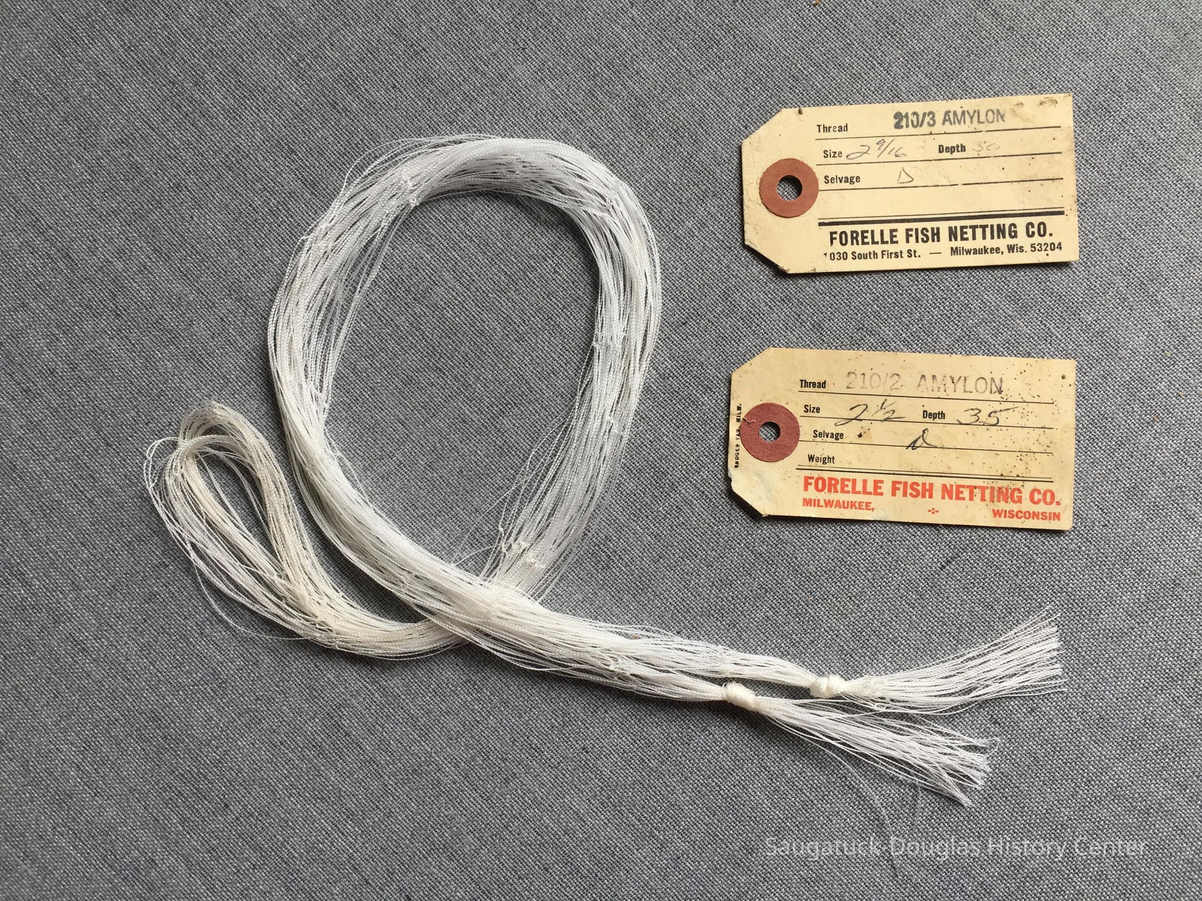 Amylon gill net and two tags