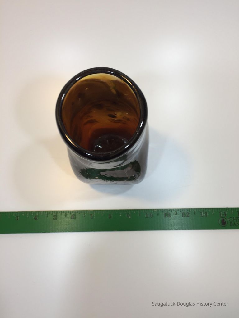 Brown glass vase - Image 2