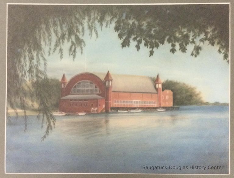          Painting of the Big Pavilion
   