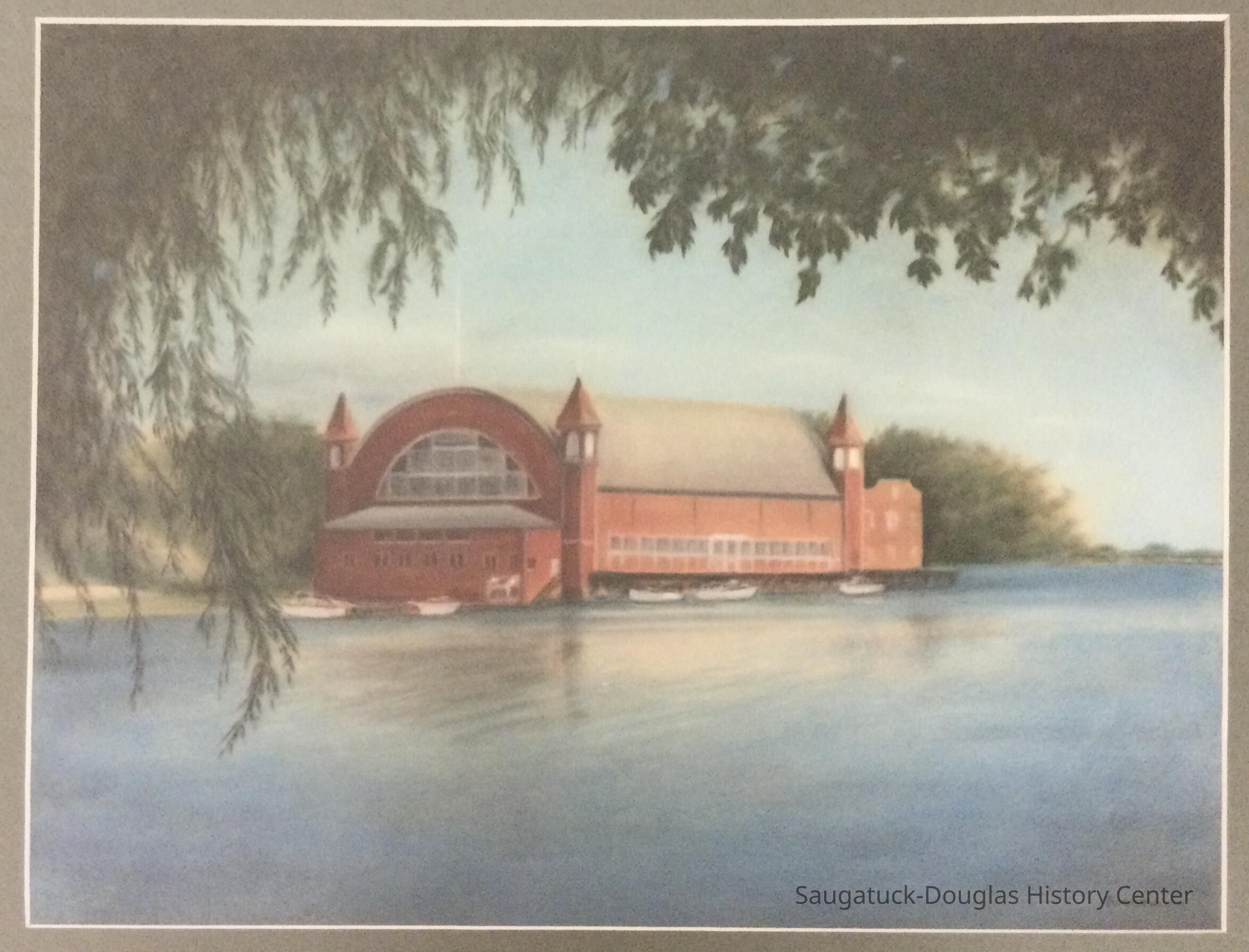 Painting of the Big Pavilion