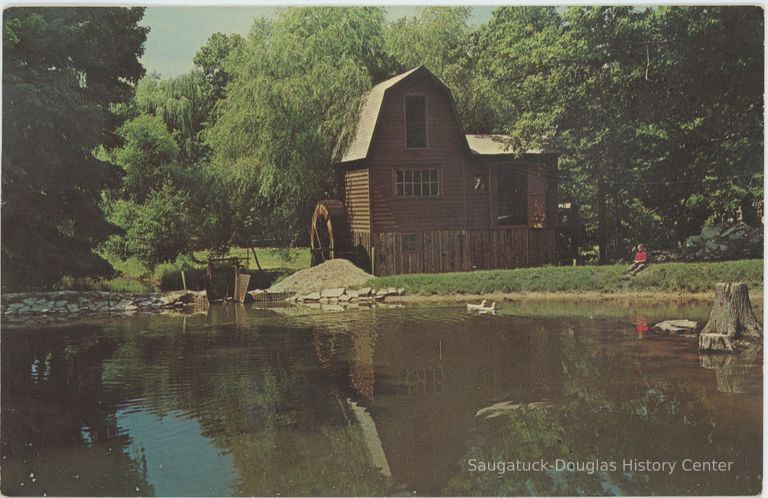          Picturesque Grist Mill at Saugatuck, Michigan Postcard
   