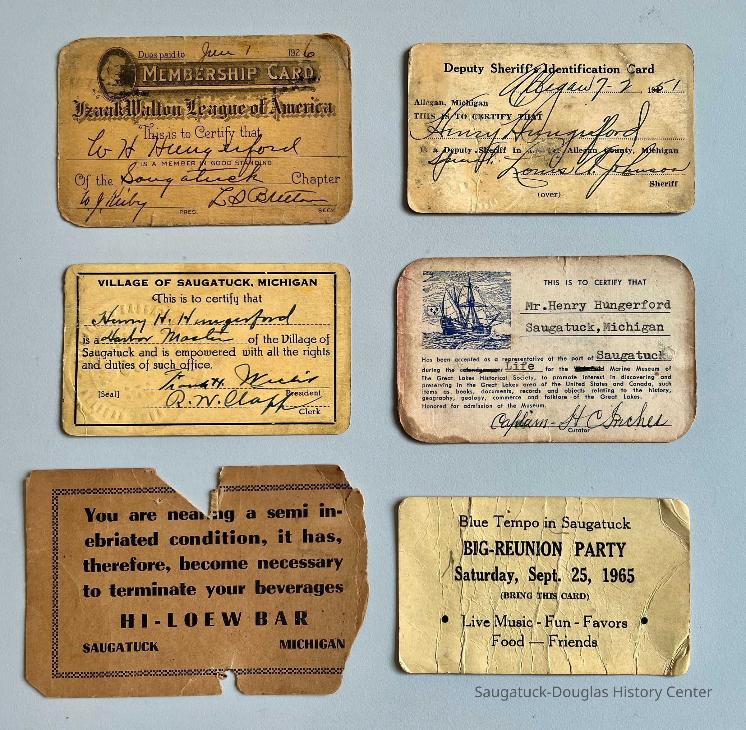 Hungerford, Henry cards picture number 1