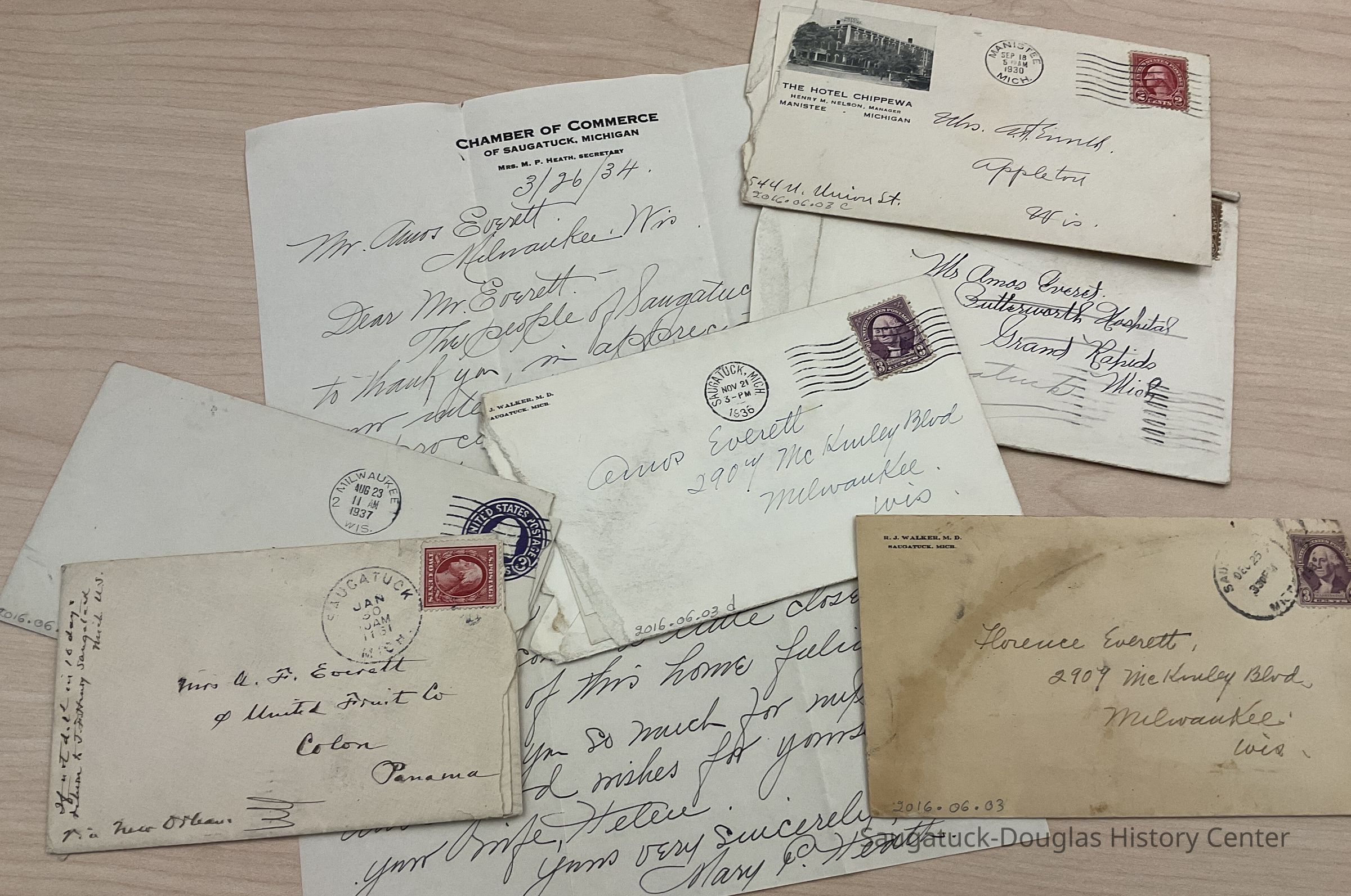          Everett letters picture number 1
   