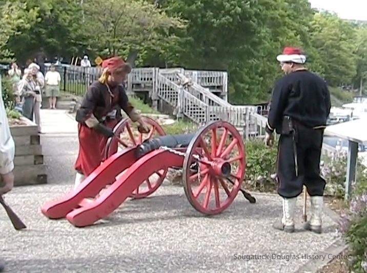         Saugatuck Cannon Firing picture number 1
   