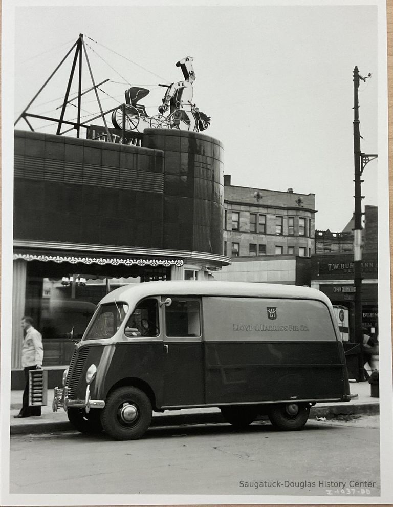          Harris Pie Delivery Truck; From Wisconsin Historical Society Collection
   