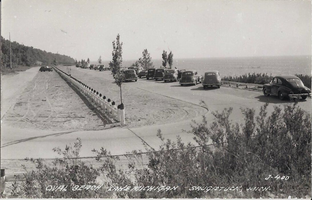 Oval Beach Saugatuck ca. 1945