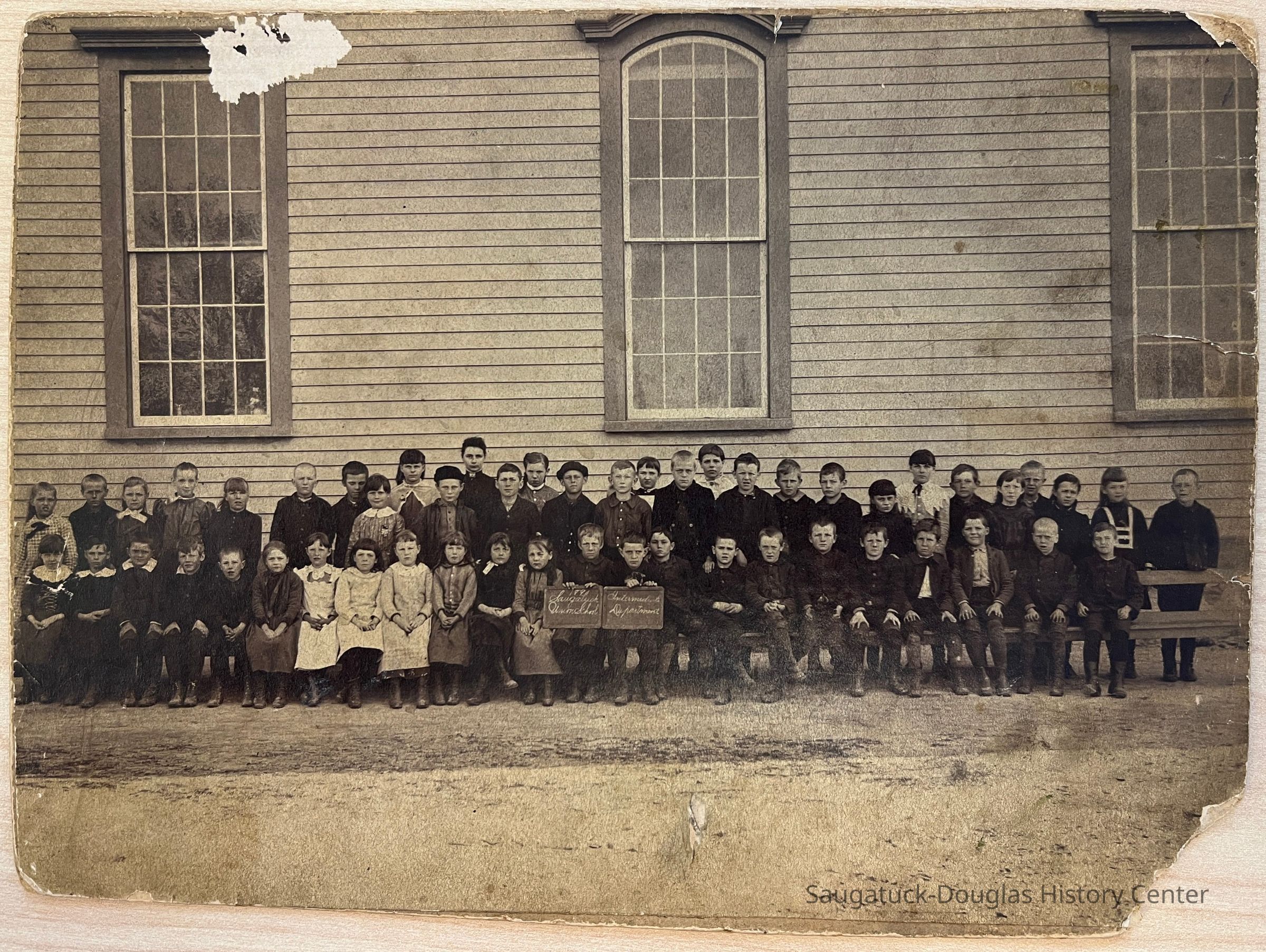 Saugatuck Union School class photo 1891 picture number 1