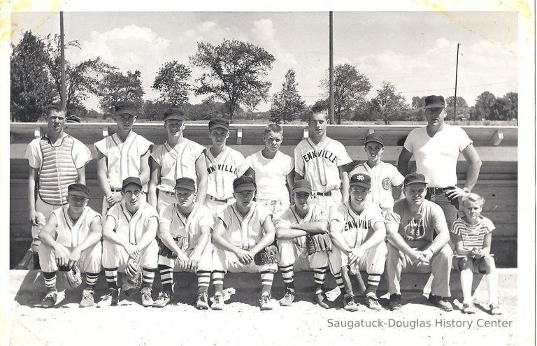          Fennville Baseball Team 1957-58; Origsize: 5 x 7