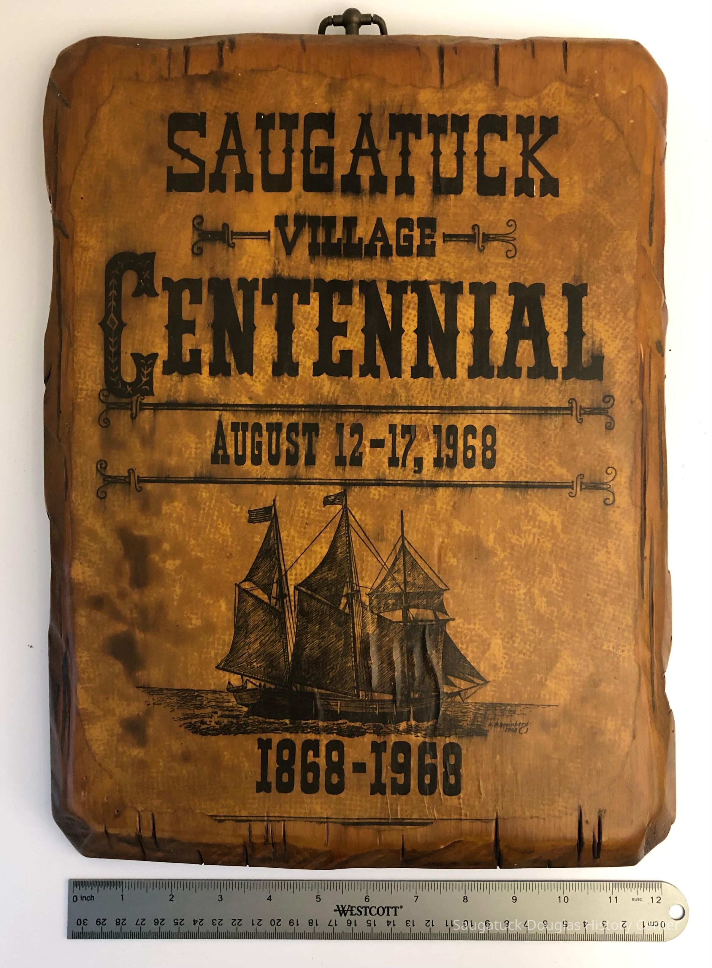          Centennial Wood Plaque picture number 1
   