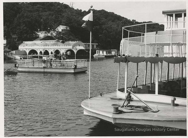          Saugatuck chain ferry ca. 1980
   