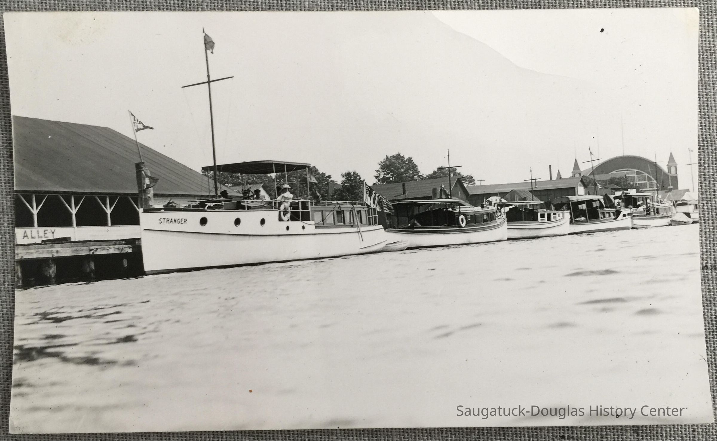 Stranger docked by the Skating Rink picture number 1