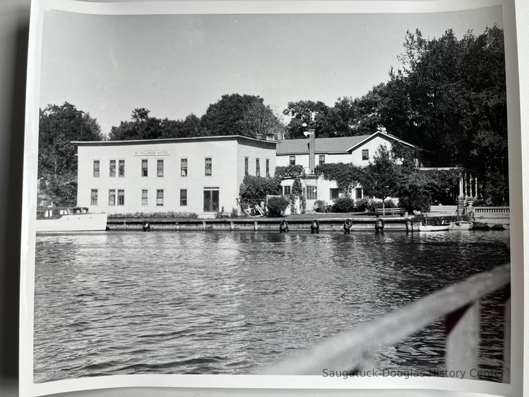          Mt. Baldhead Hotel from the Chain Ferry picture number 1
   