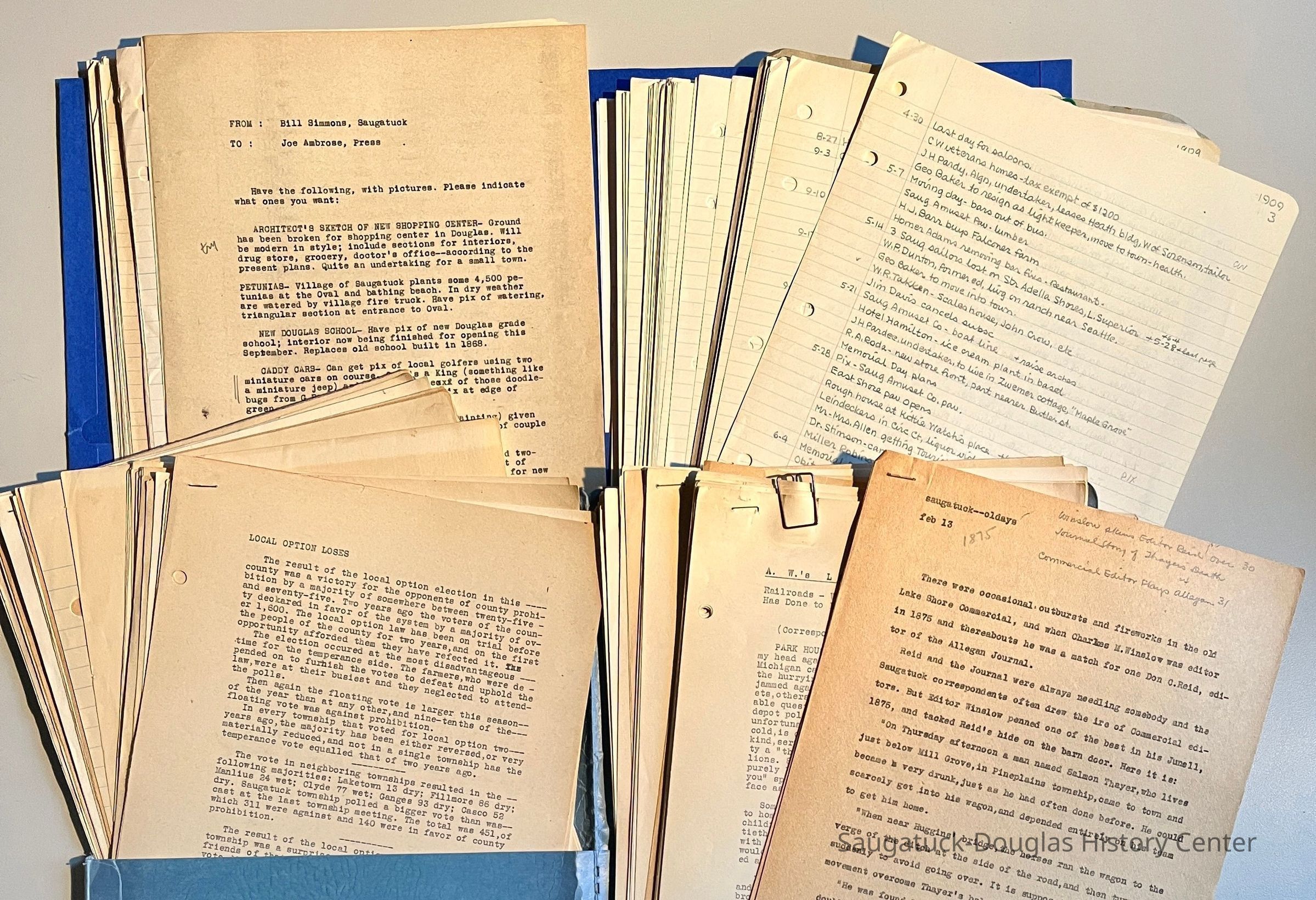          Bill Simmons papers picture number 1
   