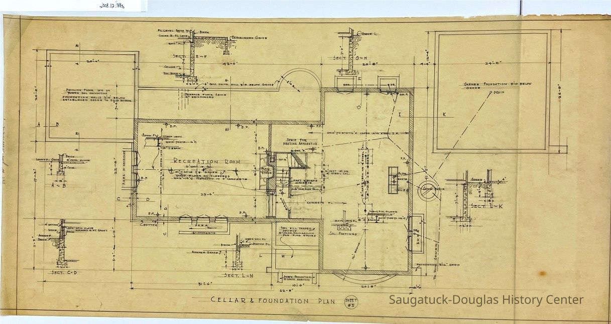          Cellar & Foundation Plan (misc. grouping) picture number 1
   