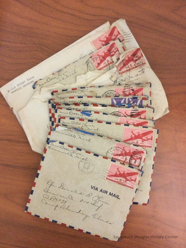          World War II letters picture number 1
   