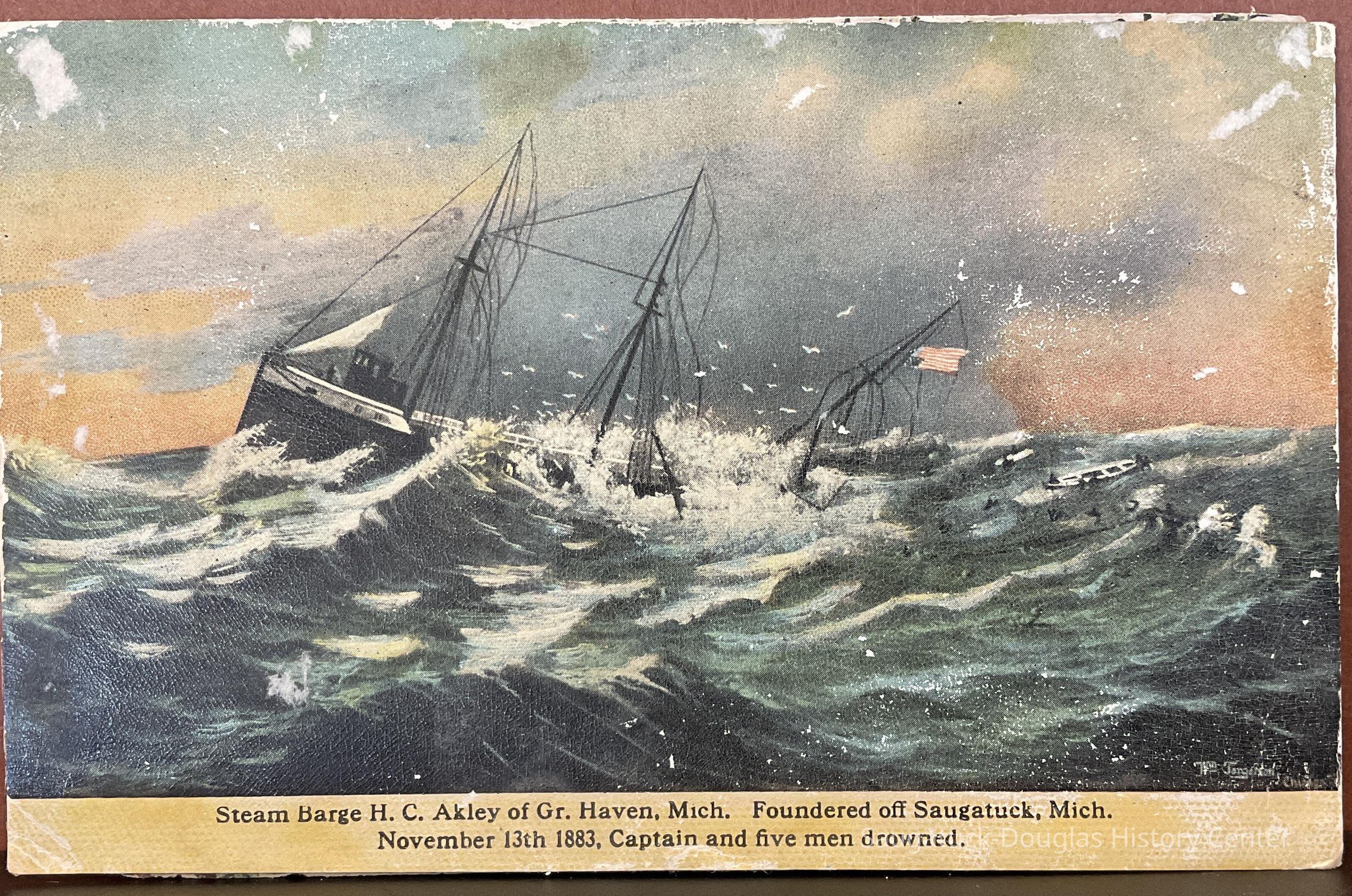 Steam Barge H.C. Akley picture number 1