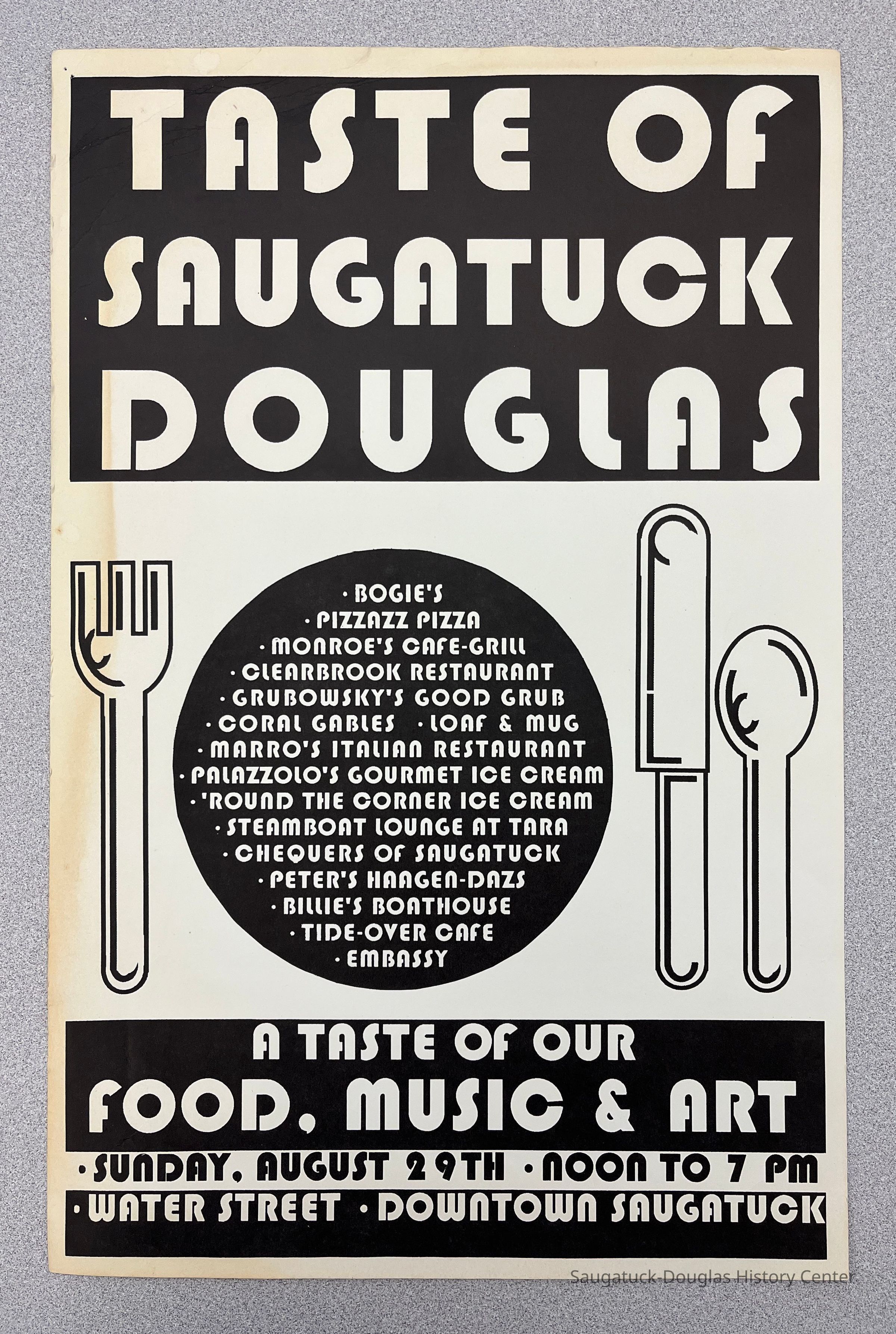 Taste of Saugatuck Poster 1995 picture number 1