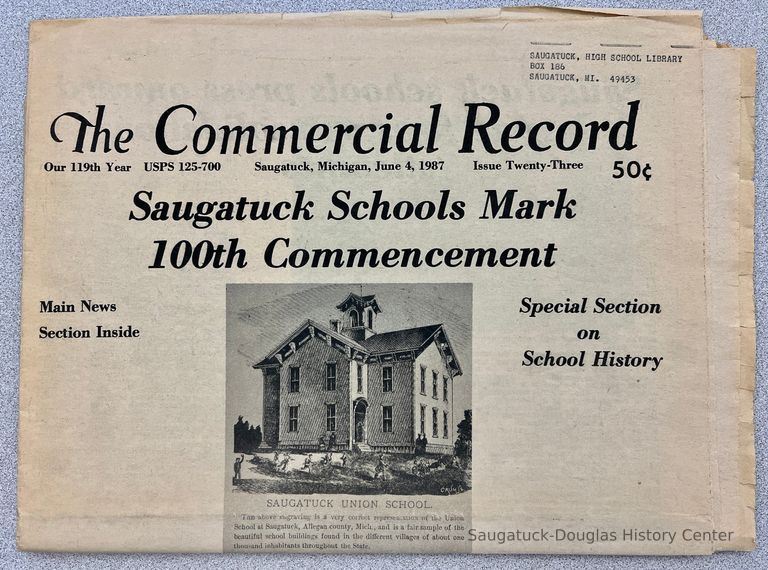          Saugatuck Schools Mark 100the Commencement 1987 picture number 1
   