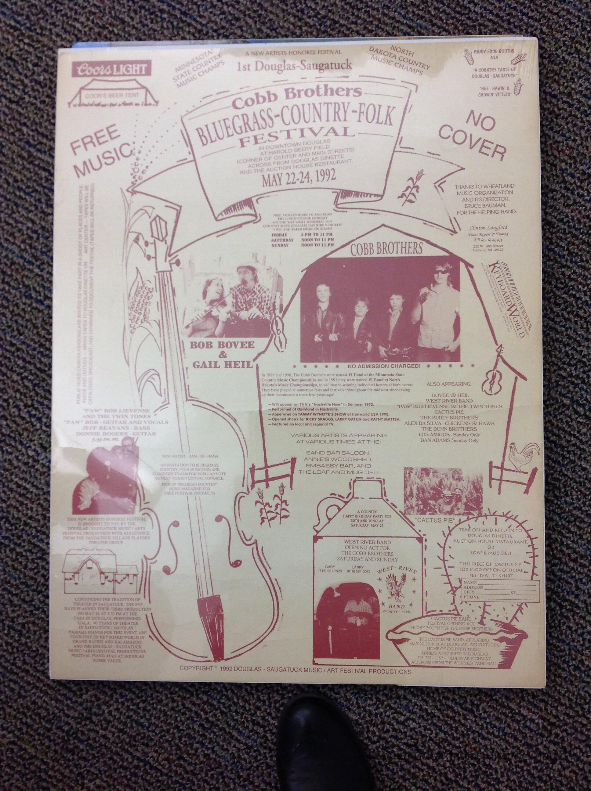Blue Grass Poster