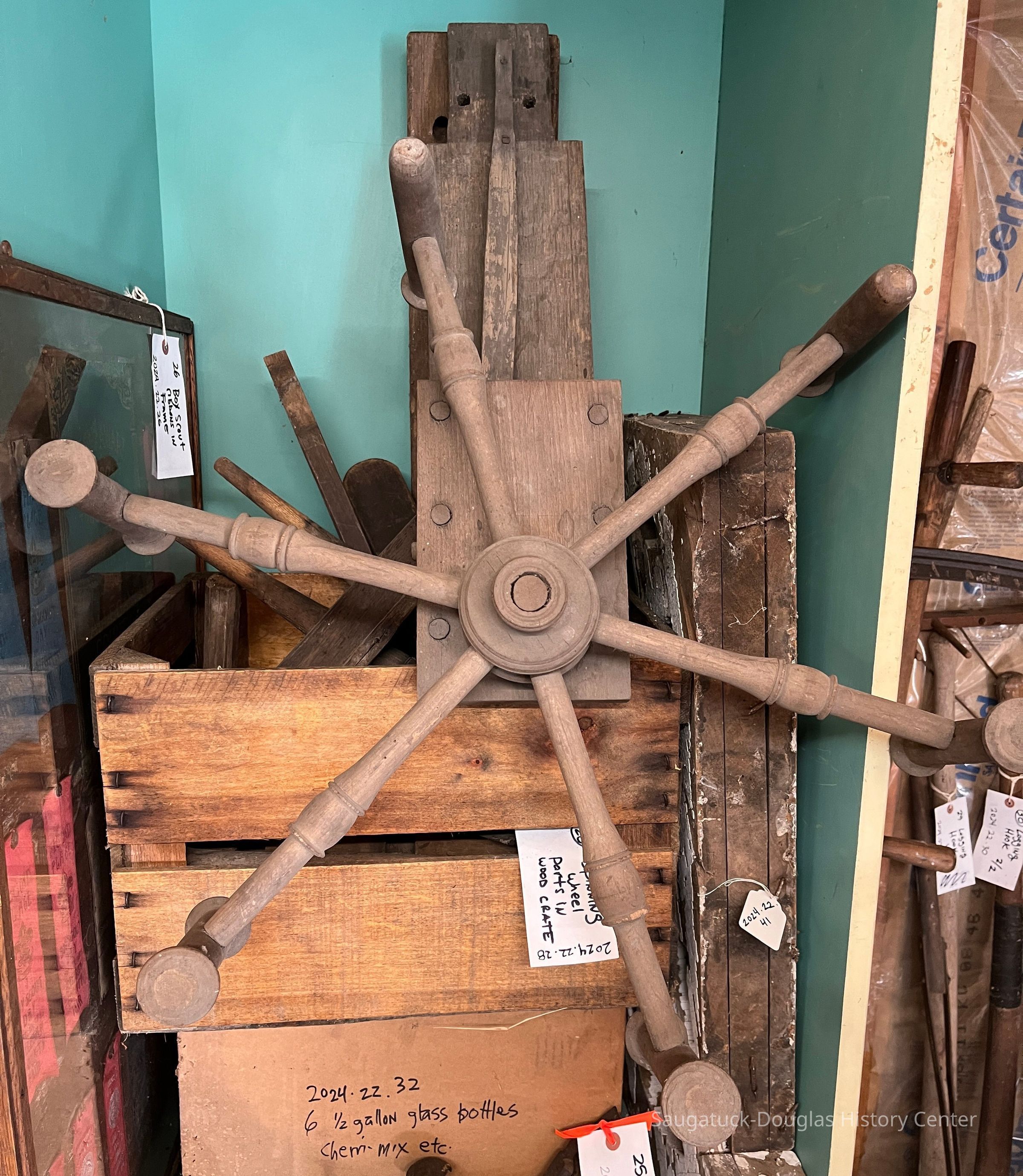 Wheel is 26 inches wide