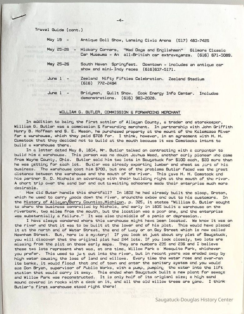          William G. Butler, Commission & Forwarding Merchant picture number 1
   
