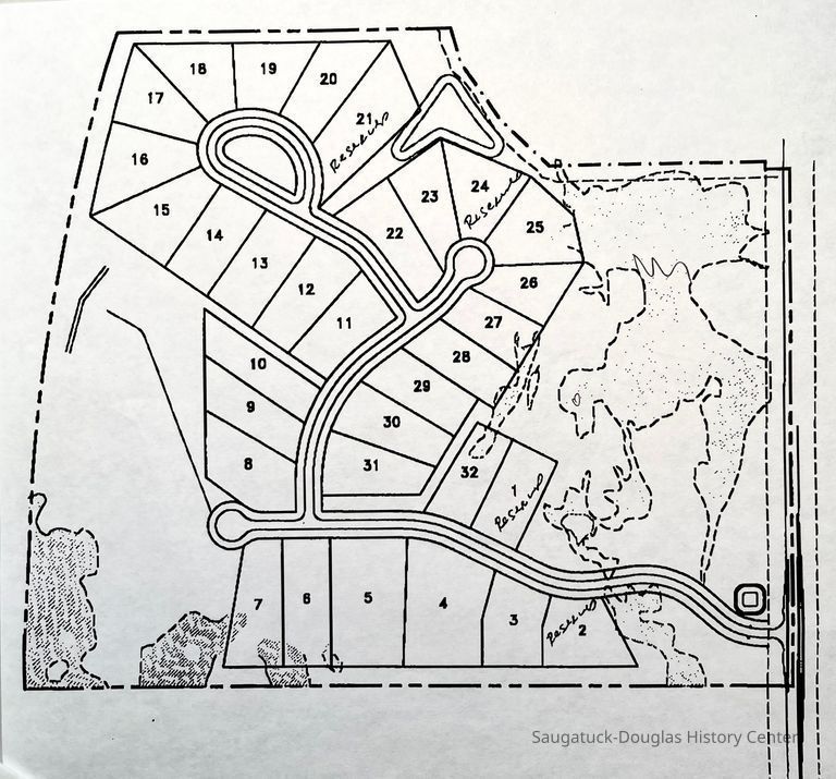          The road along the right side of the property map is the Blue Star Highway.
   