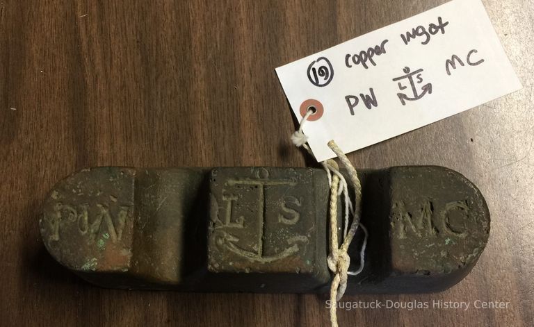          Pewabic copper ingots picture number 1
   