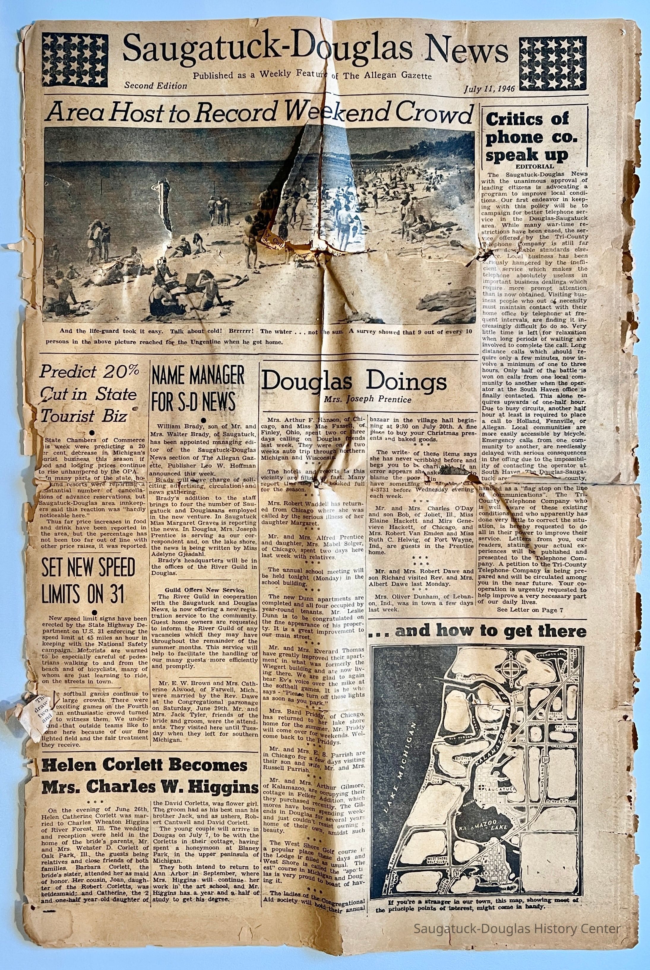          Saugatuck-Douglas News 1948 picture number 1
   