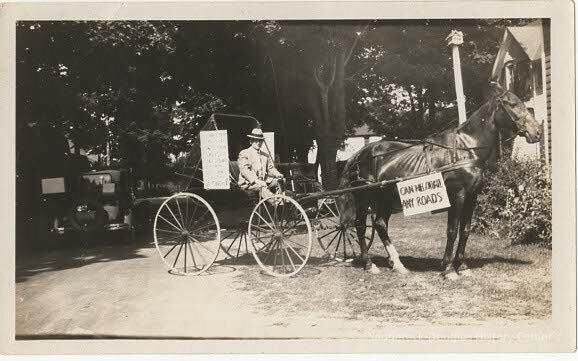 Dr. Walker in the Centennial Parade