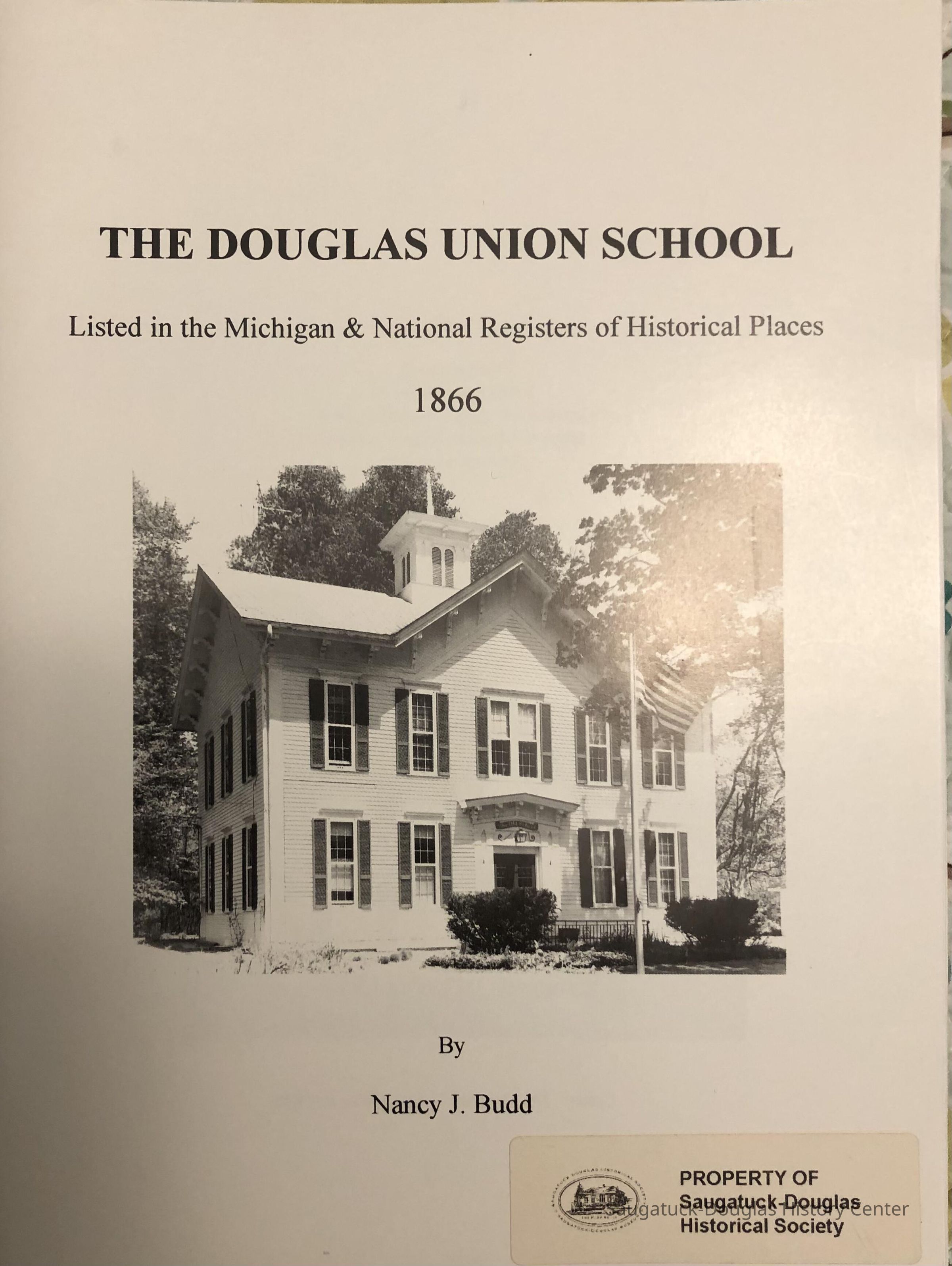 Douglas Union School Book cover