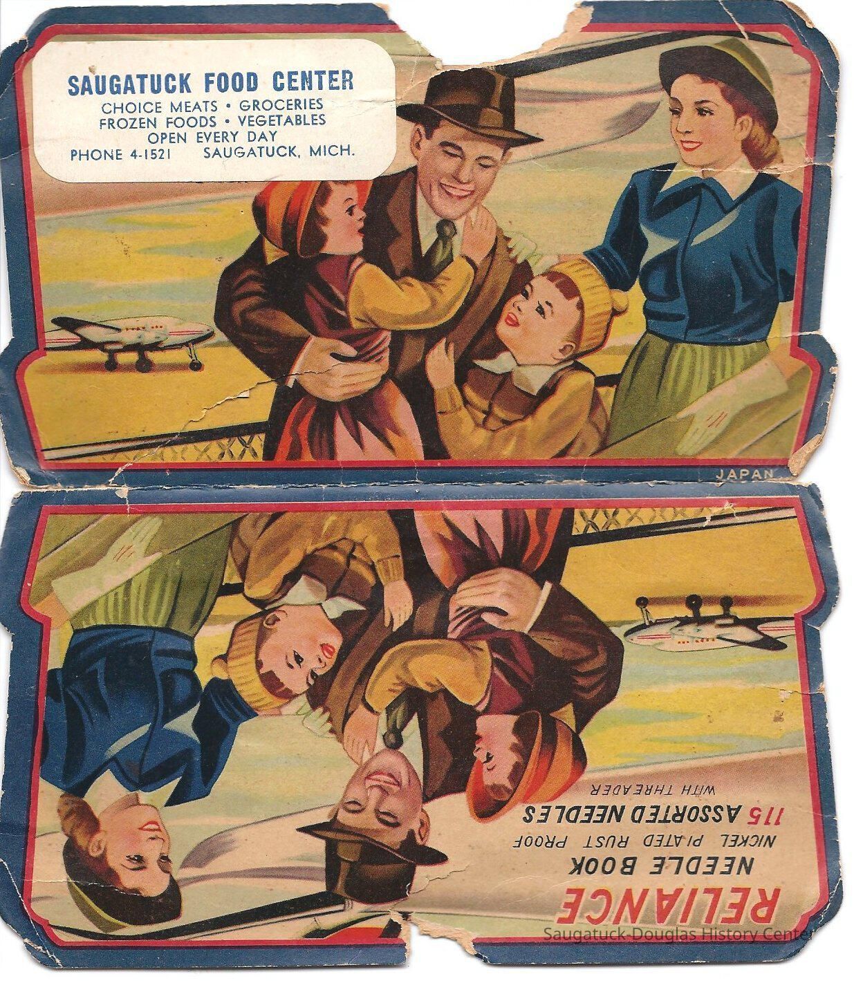 needlebook; Origsize: 5.75