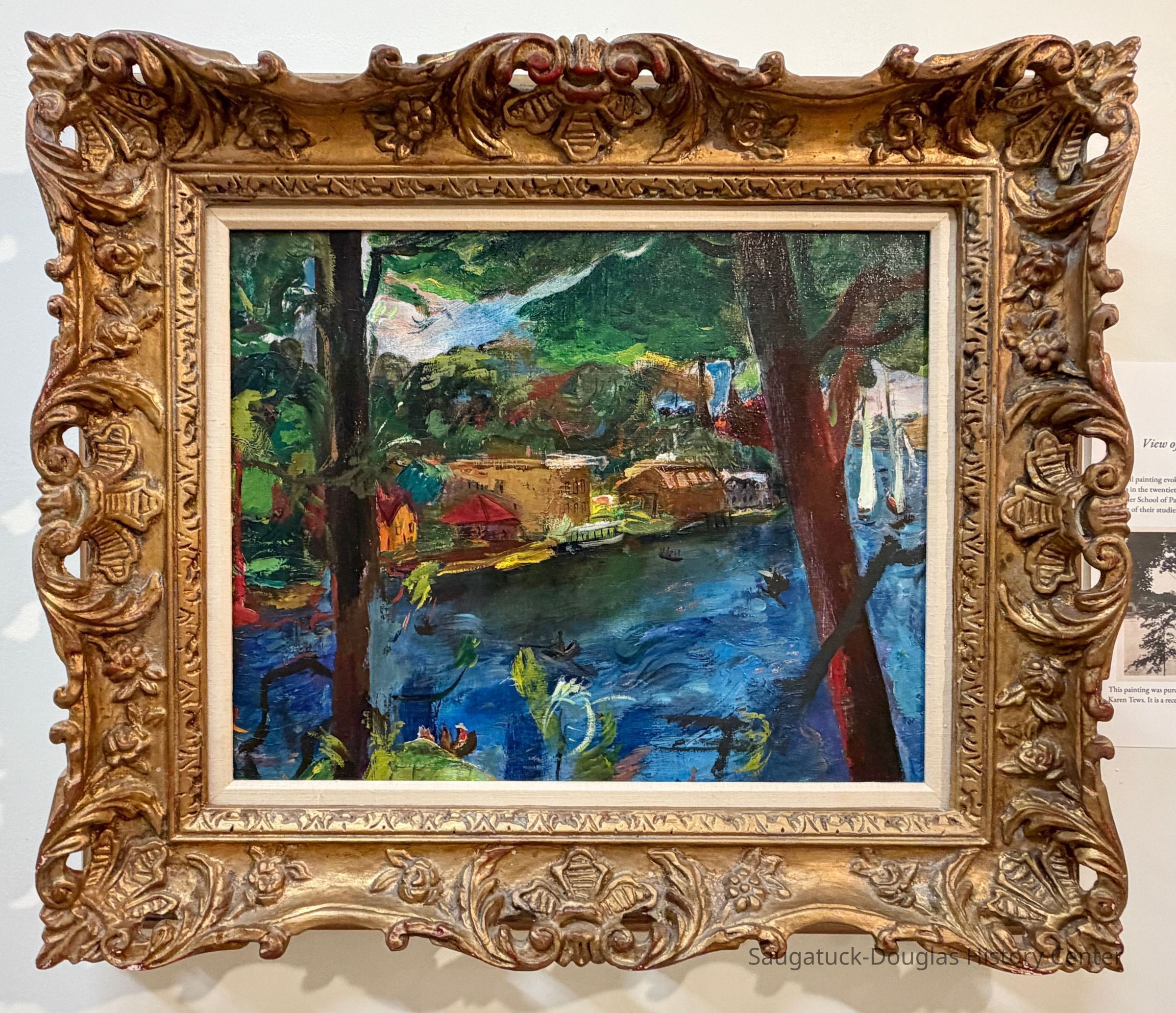          View of Saugatuck Harbor from Ox-Bow by Chapin picture number 1
   