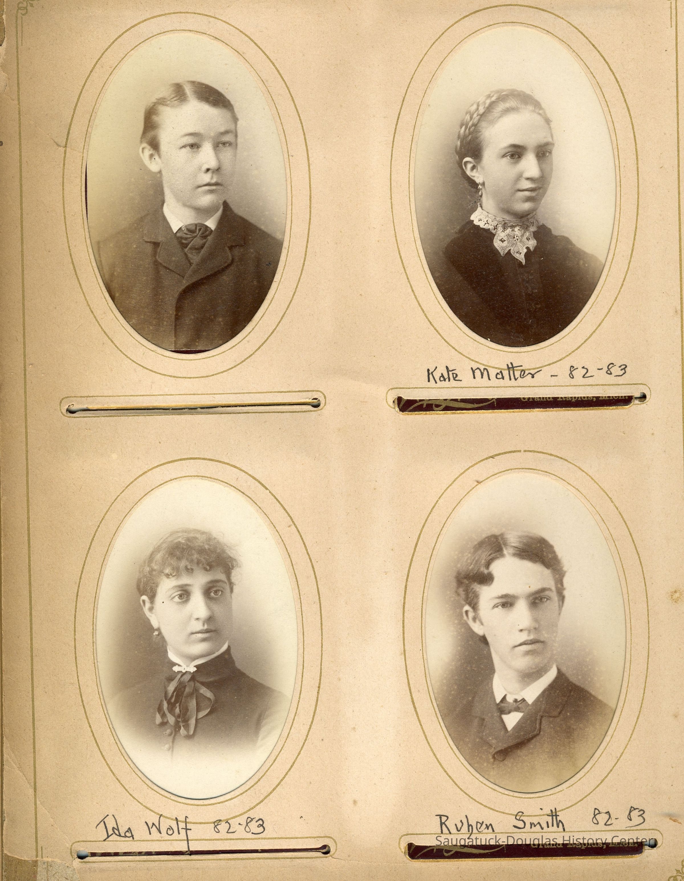         Will Butchart 83, Kate Matter, Ida Wolf, Ruben Smith, unk.jpg 4.2MB; Noted on back of photos 