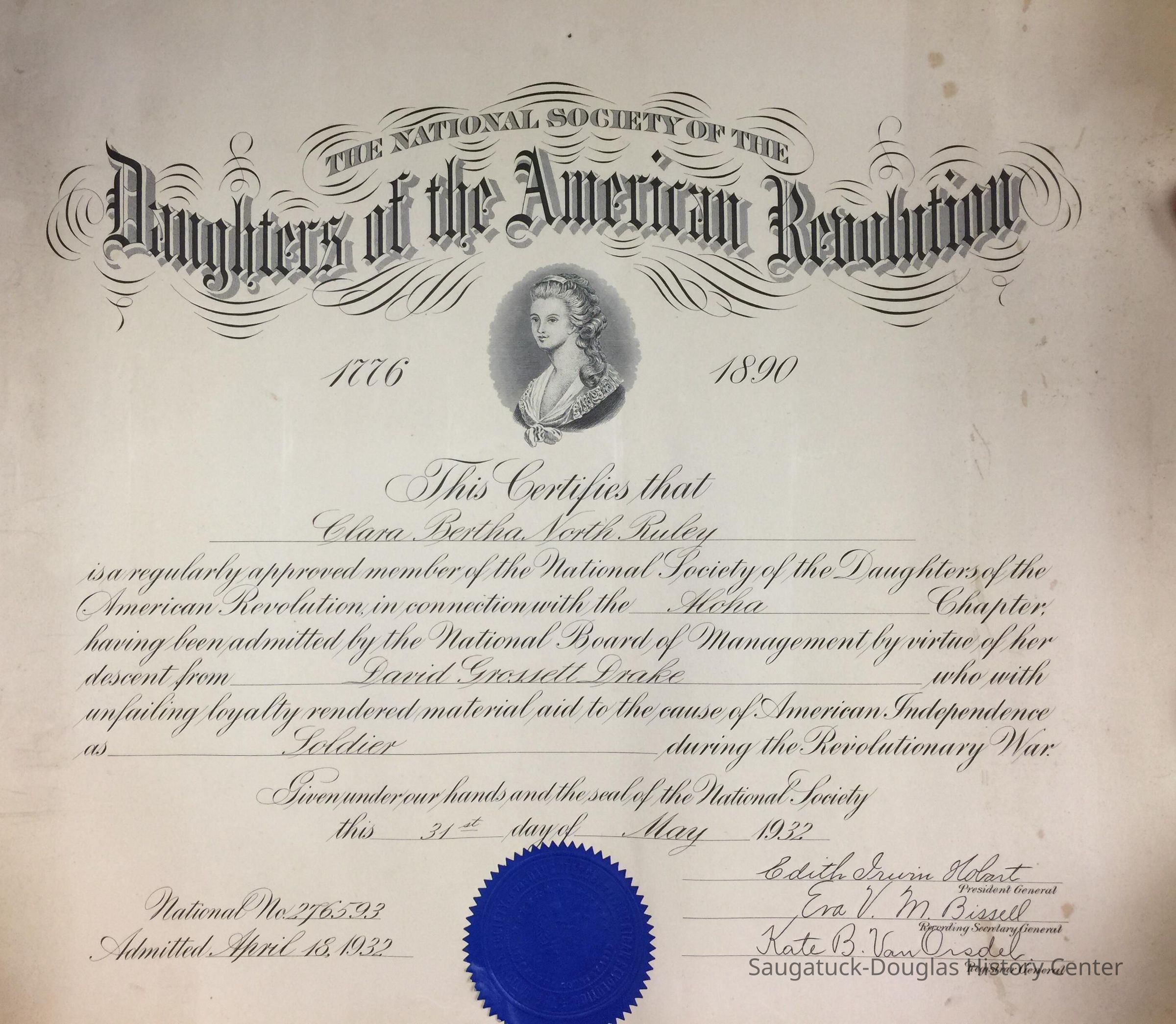          Certificate of Membership picture number 1
   