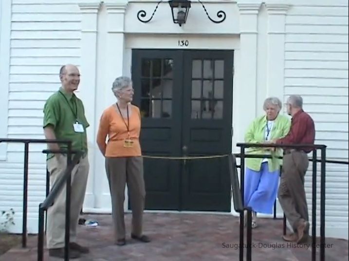          Ringing the restored Douglas Union School bell 2008 picture number 1
   