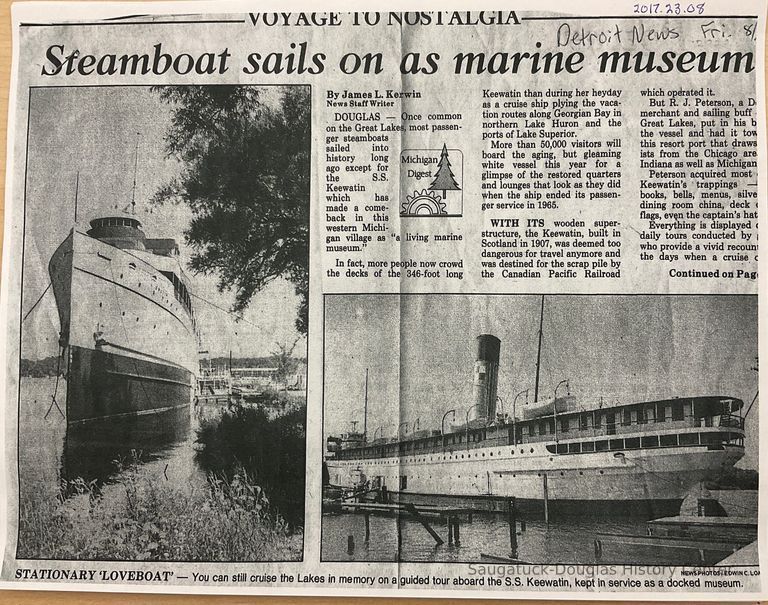          Steamboat Sails on as Marine Museum picture number 1
   