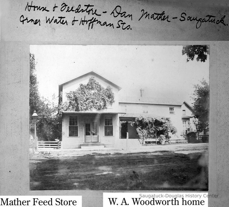          MatherFeedStoreHome; Mather Feed Store (before Dad's tree was planted) Tree was cut down prior to 2017
   