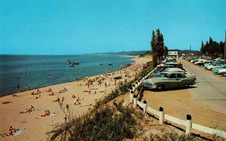          Oval Beach 1957
   