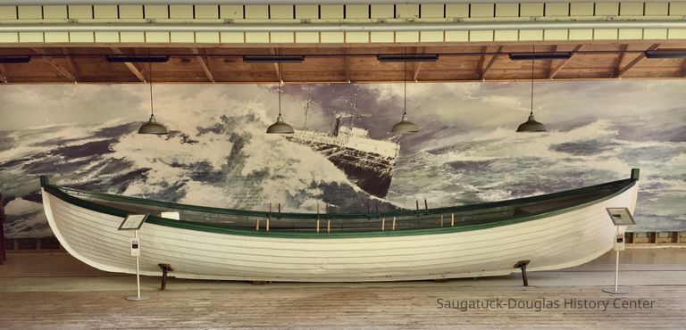          The lifeboat exhibit was completed in 2012.
   