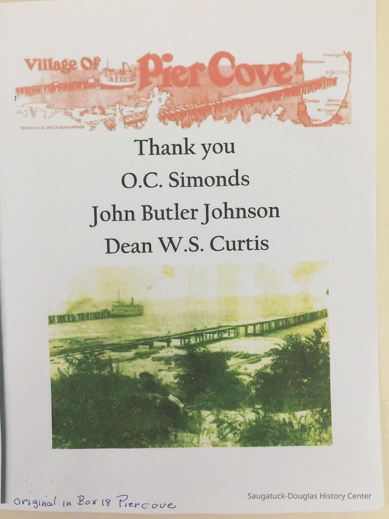          Thank You O.C. Simonds, John Butler Johnson, Dean W.S. Curtis picture number 1
   