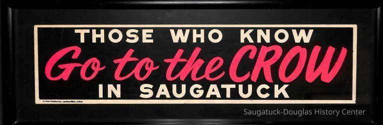          The Crow bumper sticker
   