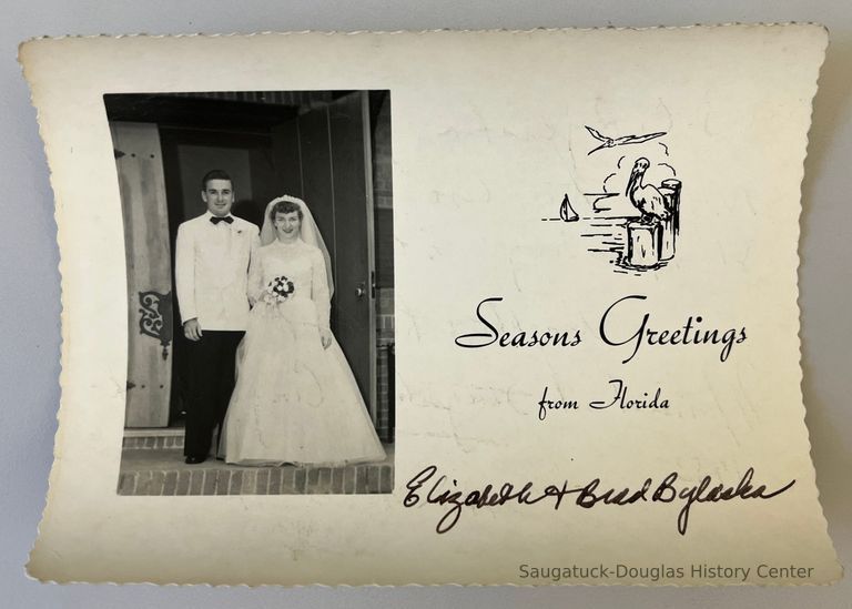          Bylaska-Barr wedding photo card picture number 1
   