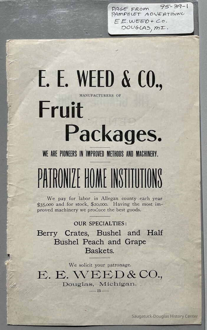 E.E. Weed & Co. ad picture number 1