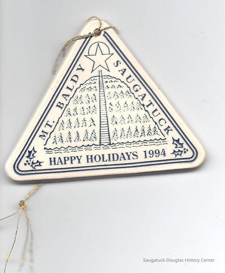          1994 Saugatuck Ornament; Origsize: 6.5 x 4.5