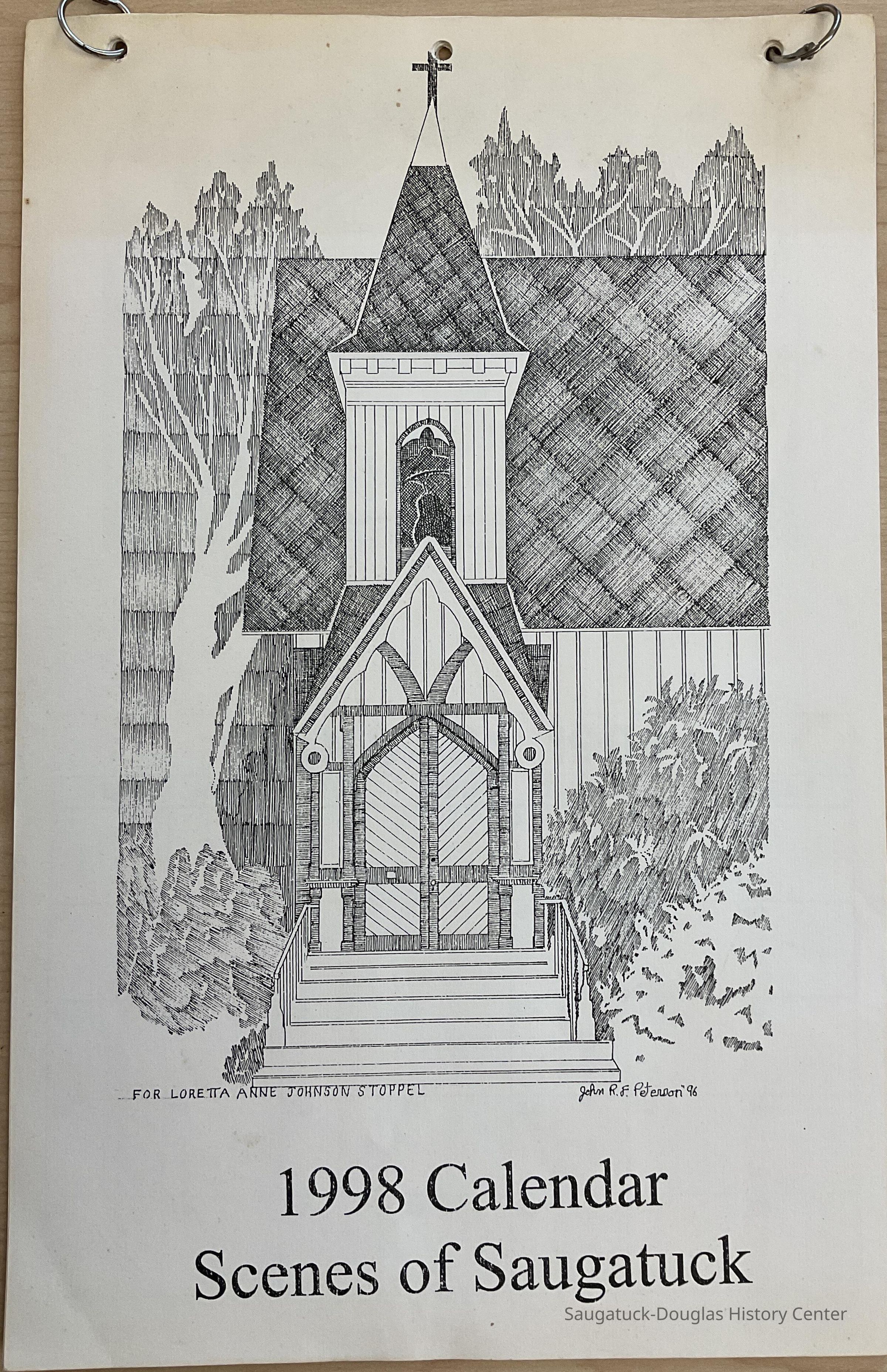          Calendar, Scenes of Saugatuck, 1998 picture number 1
   