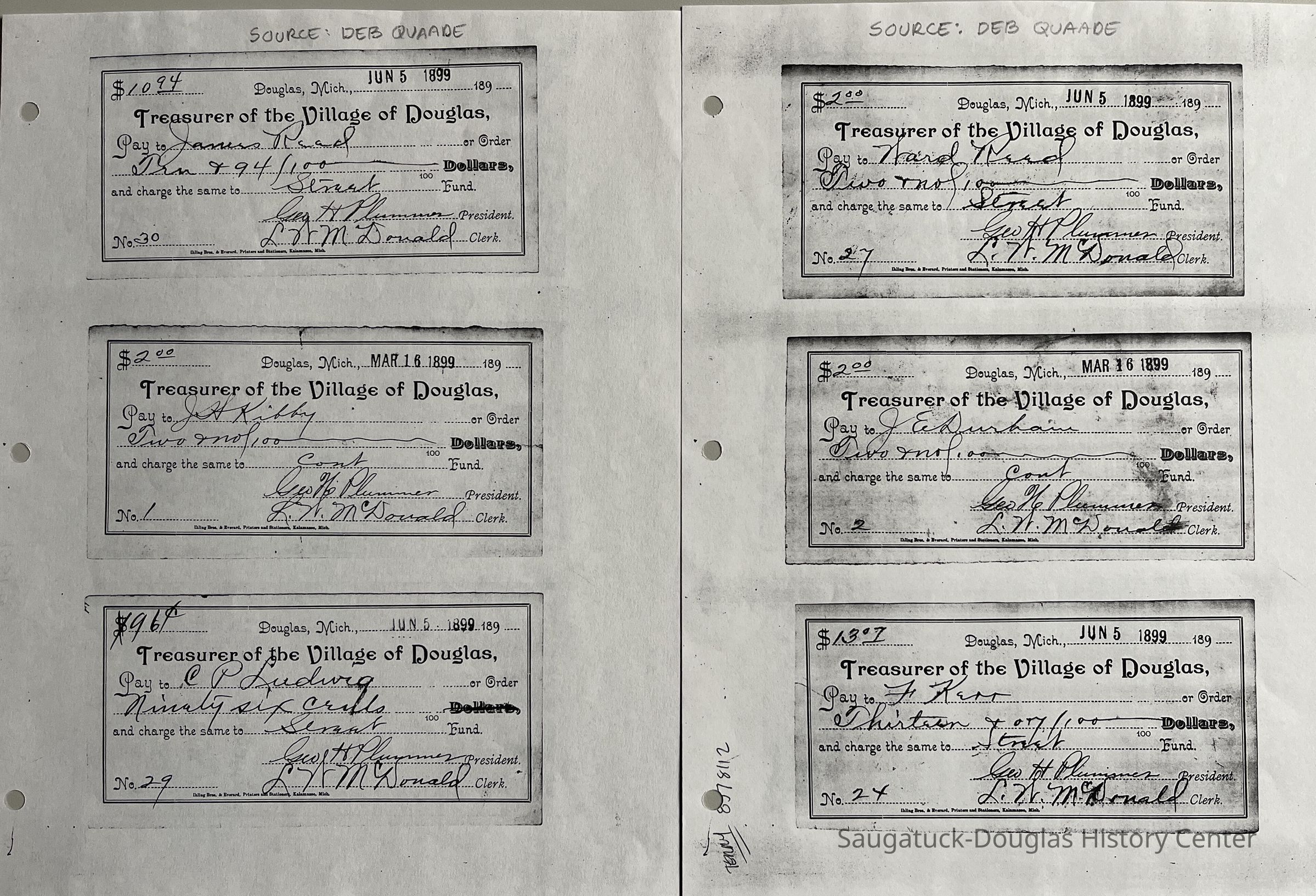          Checks 1899 Douglas Village picture number 1
   