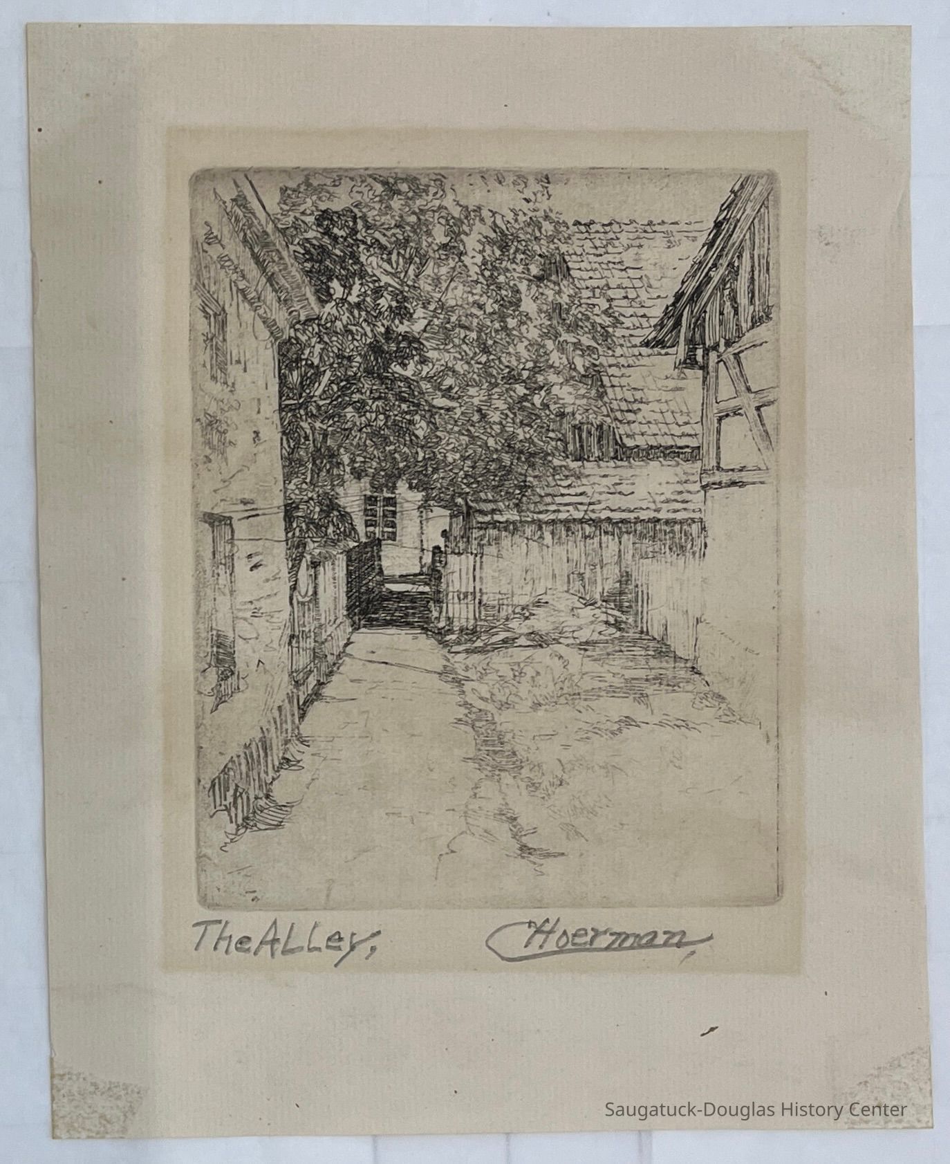 The Alley by Carl Hoerman picture number 1